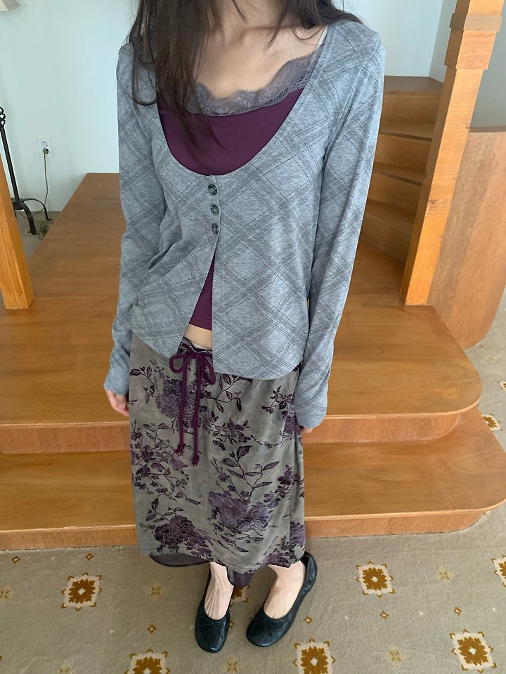 Argyle Cardigan by Flash for Women - view 6