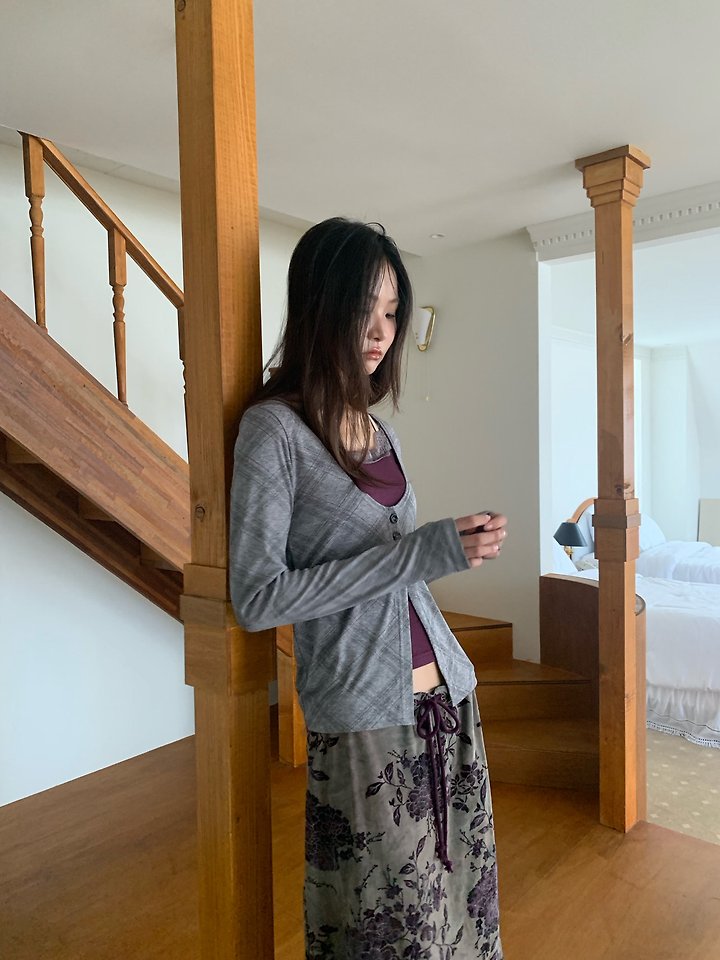Argyle Cardigan by Flash for Women - view 7