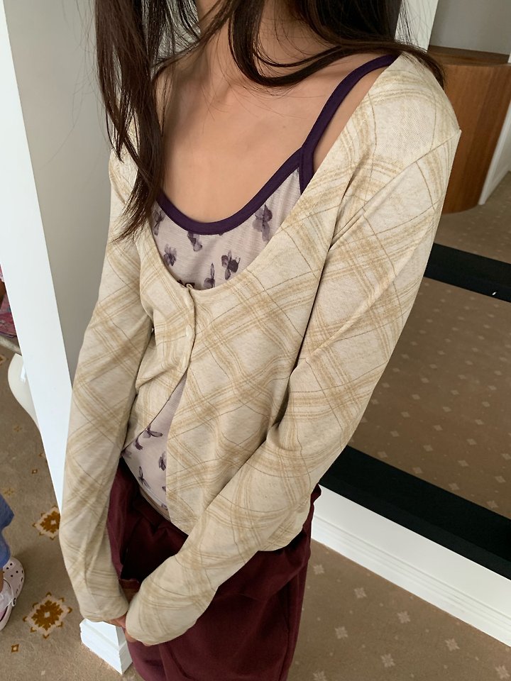 Argyle Cardigan by Flash for Women - view 9