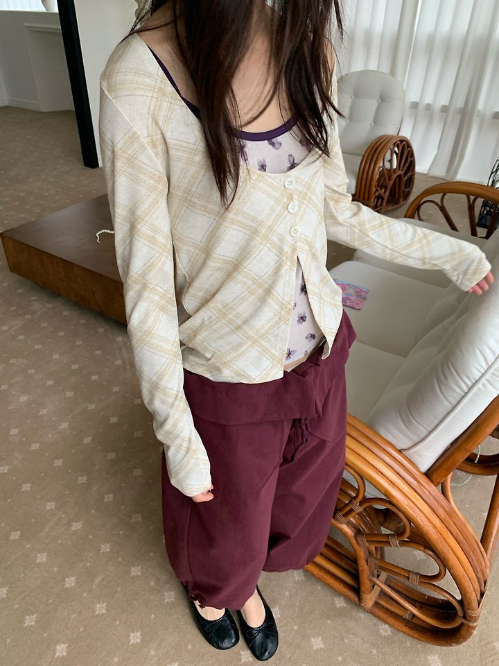 Argyle Cardigan by Flash for Women - view 10