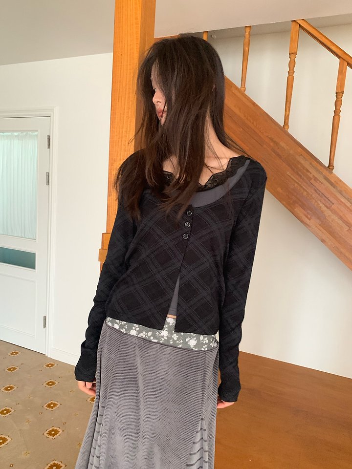 Argyle Cardigan by Flash for Women - view 3