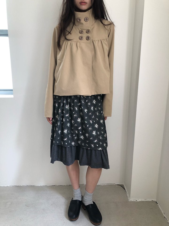 Yeori Shirring Skirt by Flash for Women - view 3