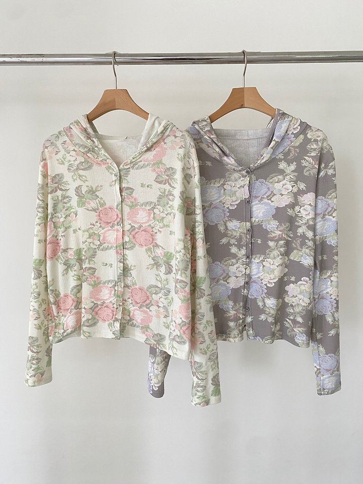 Cotto Hooded Cardigan by Flash for Women - view 12