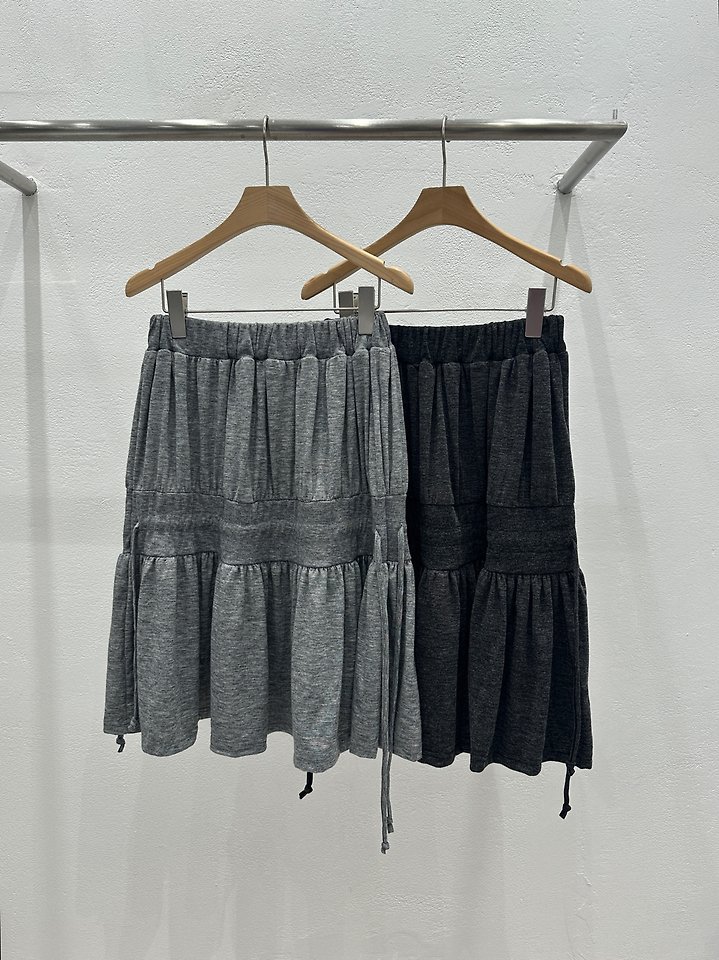 Gorde Shirring Skirt by Flash for Women - view 12