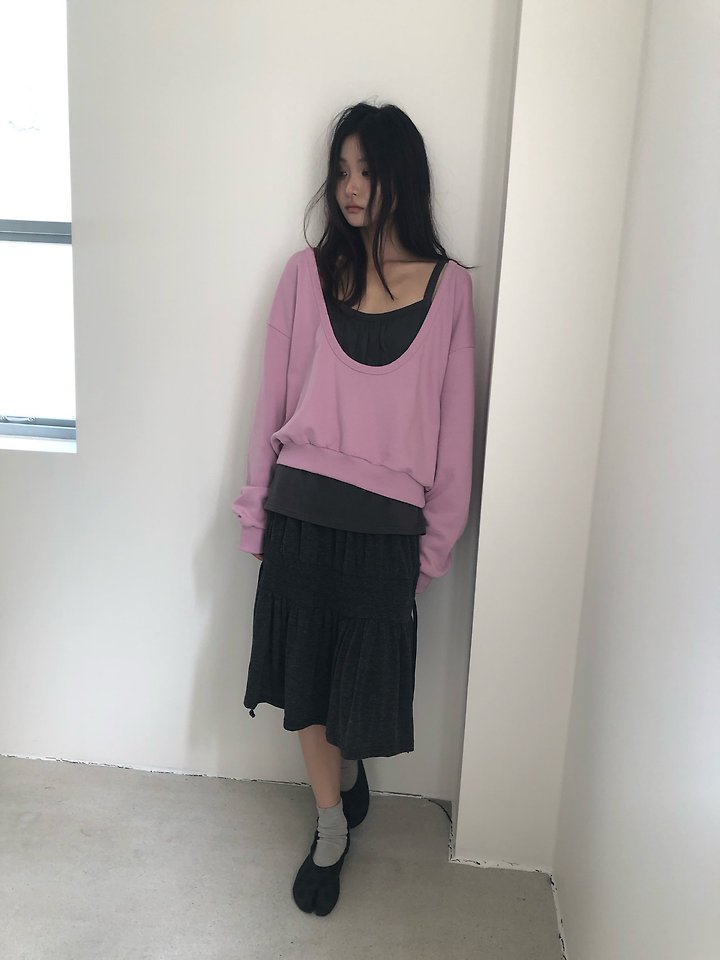 Gorde Shirring Skirt by Flash for Women - view 2