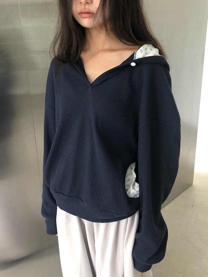 Waffle Hooded Sweatshirt by Flash for Women - view 1