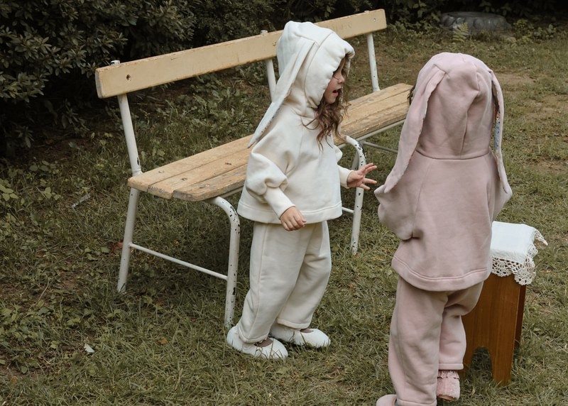 Bunnies Hooded Tee by Flo for Child - view 4