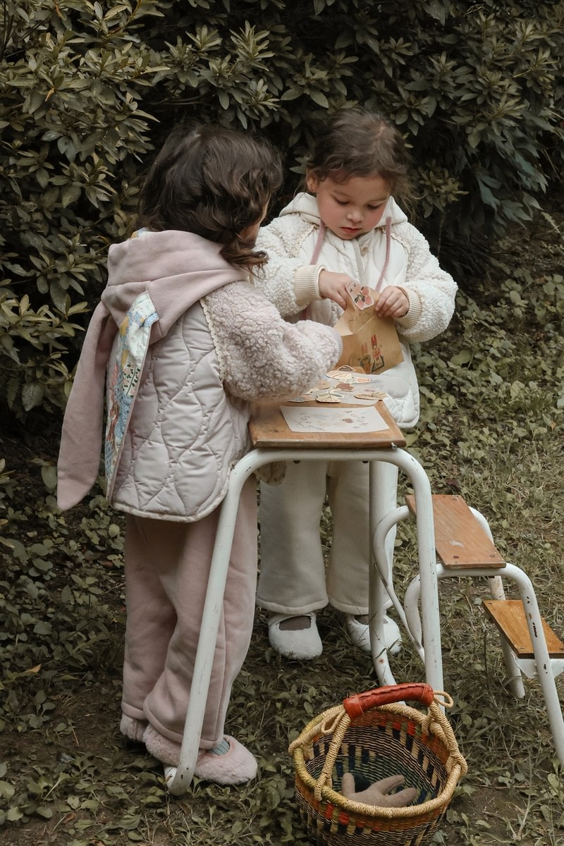 Noel Quilted Jacket (Pink) by Flo for Child - view 9