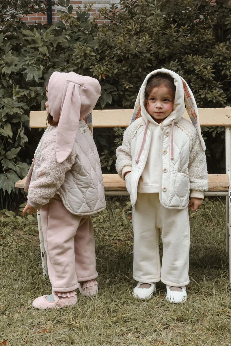 Noel Quilted Jacket (Pink) by Flo for Child - view 11
