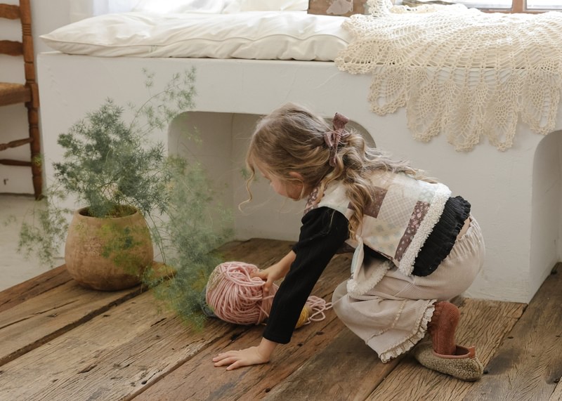 Lucia Lace Hairpin by Flo for Child - view 8