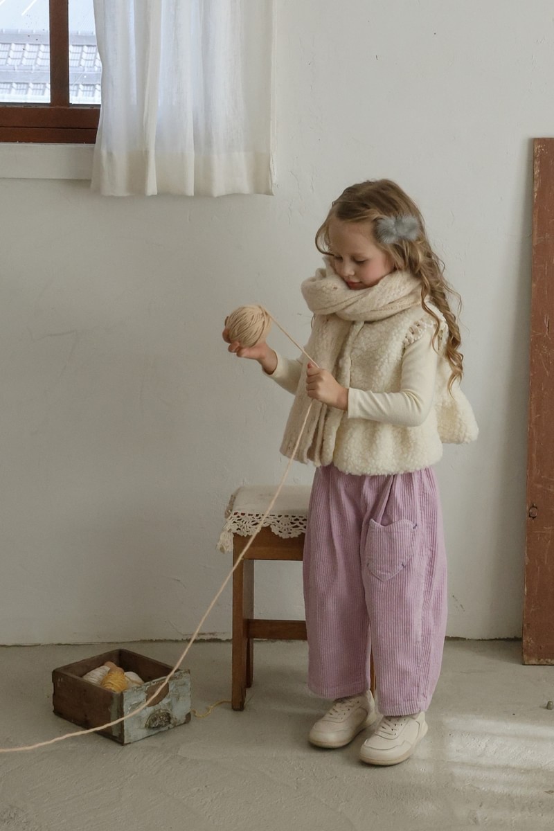 Mink Ribbon Hairpin by Flo for Child - view 5