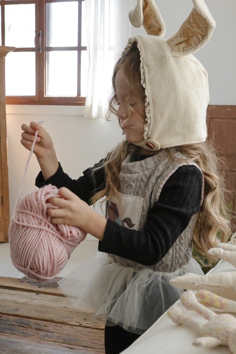 Winter Rabbit Hat by Flo for Child - view 1
