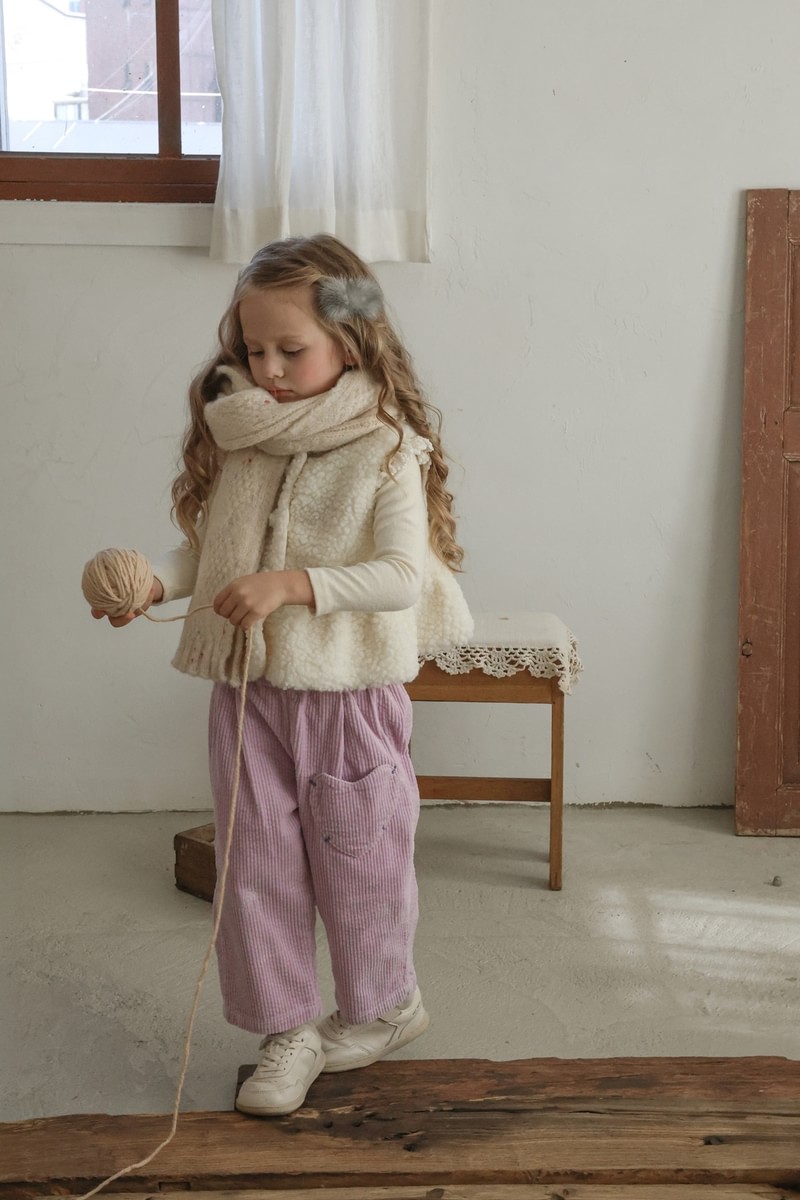 Mink Ribbon Hairpin by Flo for Child - view 6
