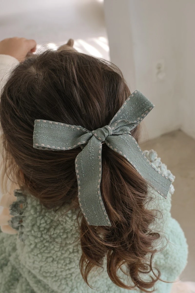 Stitch Ribbon Hairpin by Flo for Child - view 9