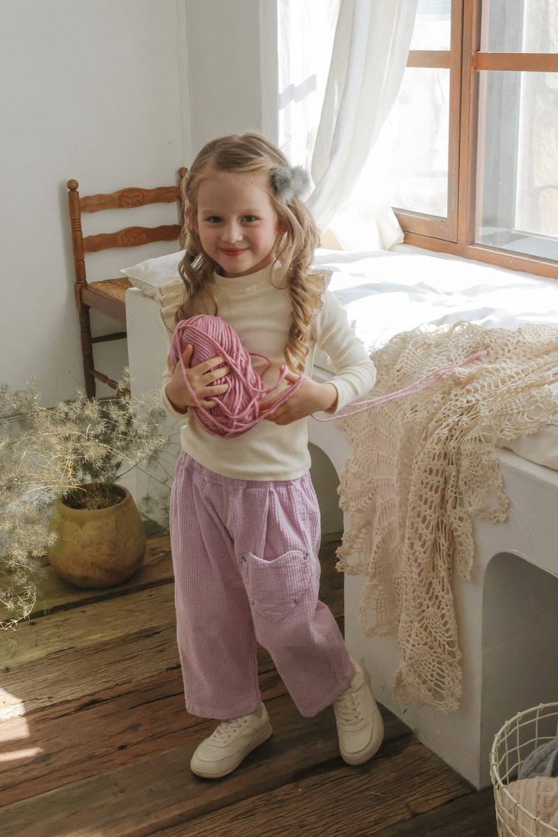 Mink Ribbon Hairpin by Flo for Child - view 8