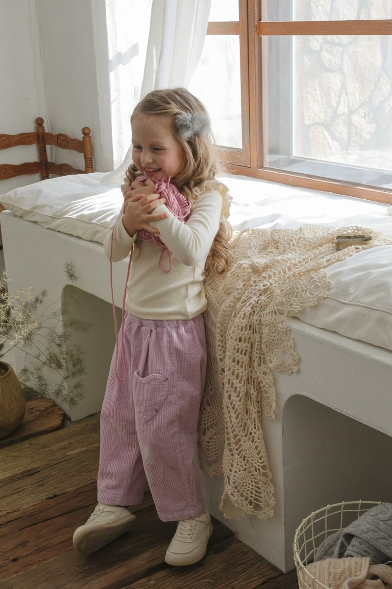 Mink Ribbon Hairpin by Flo for Child - view 9