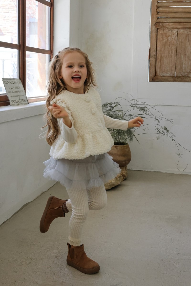 Bboshong Fur Vest by Flo for Child - view 8