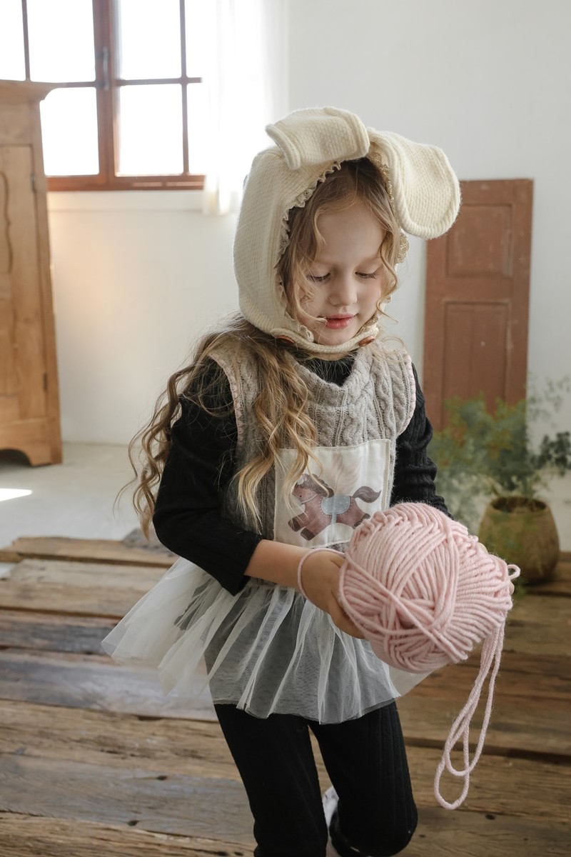Winter Rabbit Hat by Flo for Child - view 8