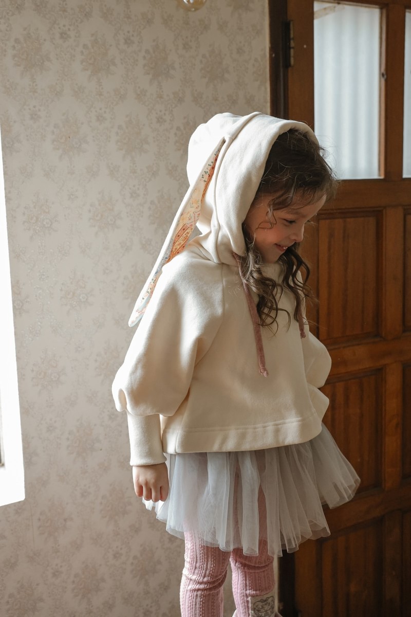 Bunnies Hooded Tee by Flo for Child - view 8