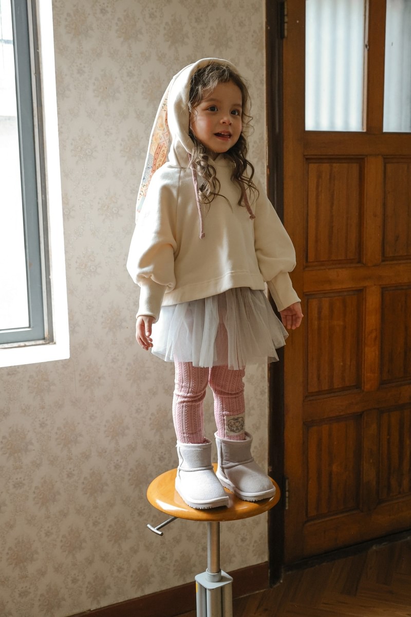 Bunnies Hooded Tee by Flo for Child - view 9