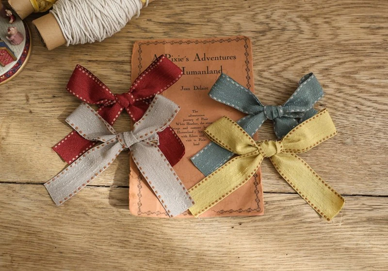 Stitch Ribbon Hairpin by Flo for Child - view 1