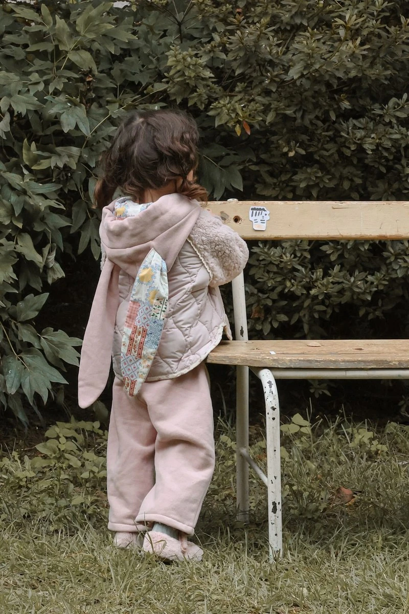 Noel Quilted Jacket (Pink) by Flo for Child - view 7