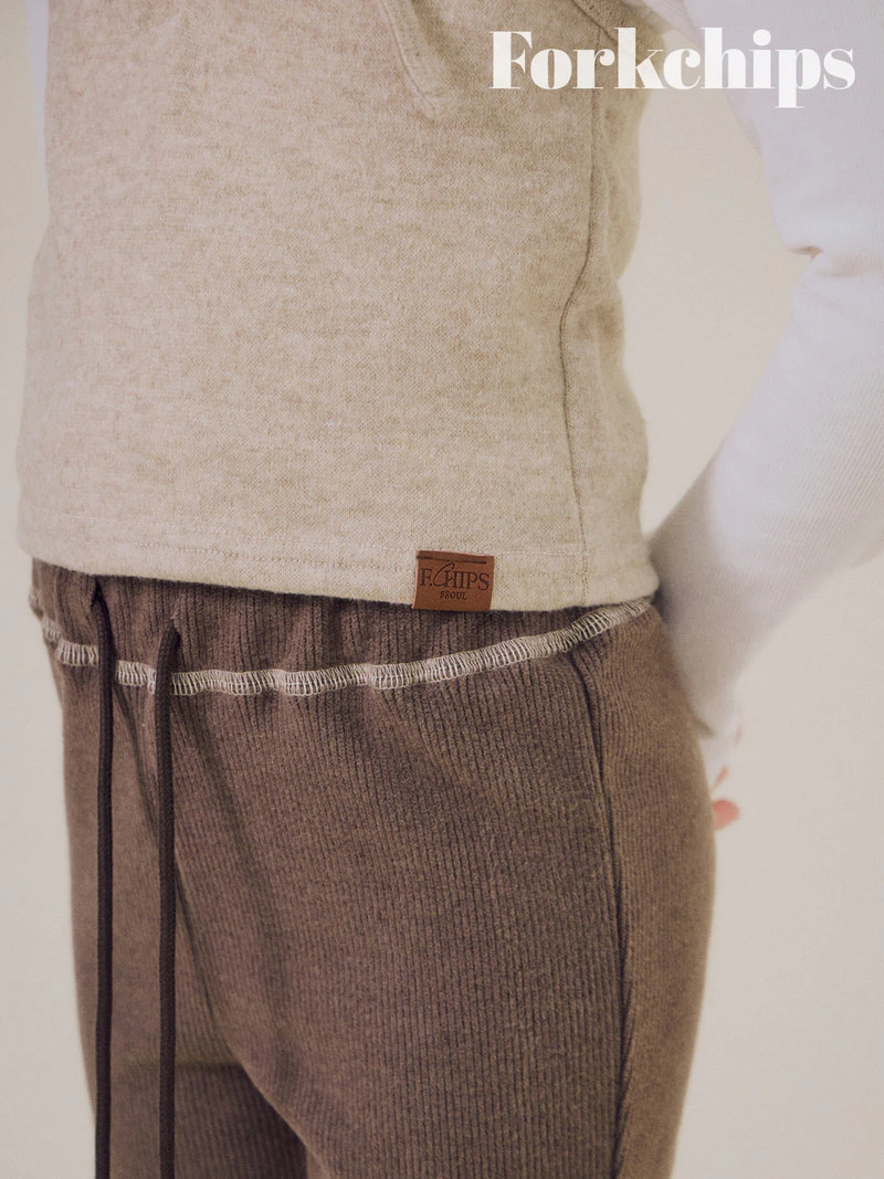 Latte Bootcut Leggings by Fork Chips for Child - view 11