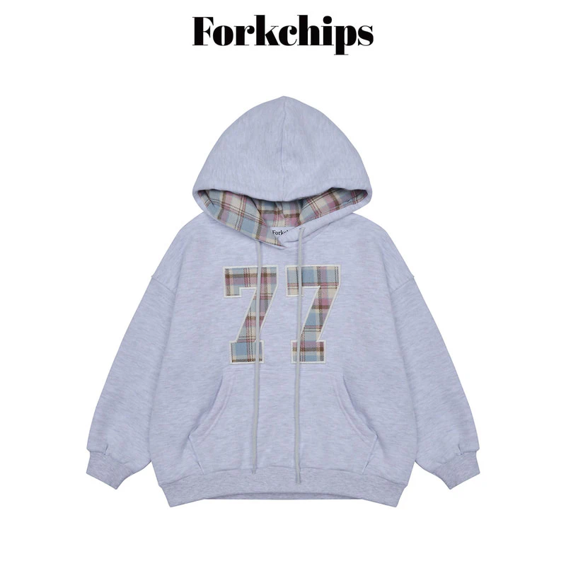 77 Hooded Tee by Fork Chips for Child - view 2