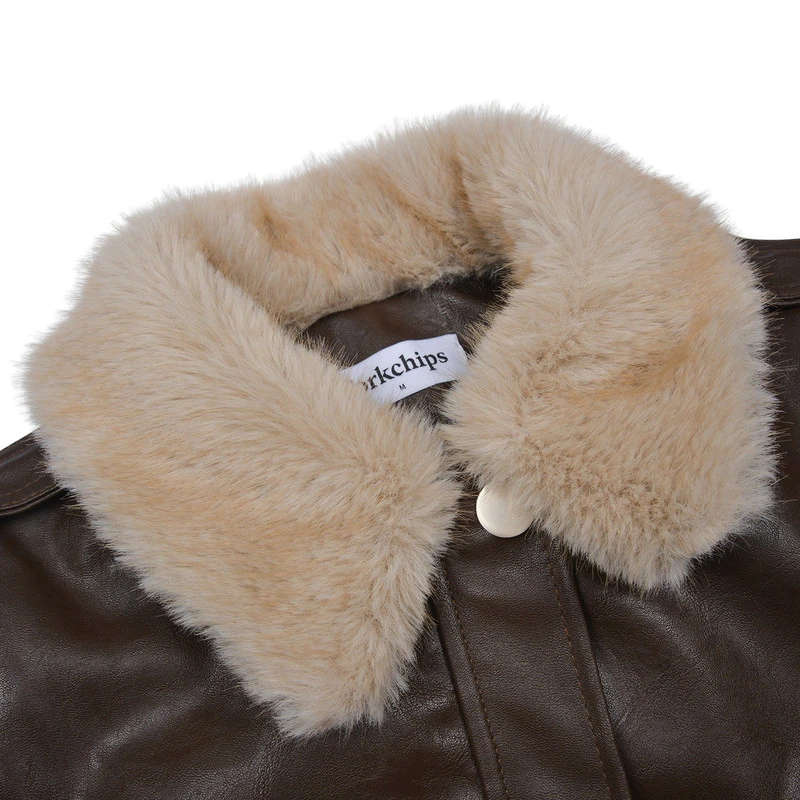 Rover Shearling Jacket by Fork Chips for Child - view 4