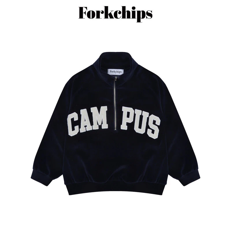 Campers Half Zip-up by Fork Chips for Child - view 1