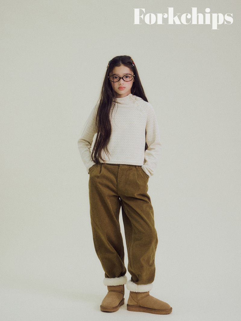 Peanut Stitch Pants by Fork Chips for Child - view 12