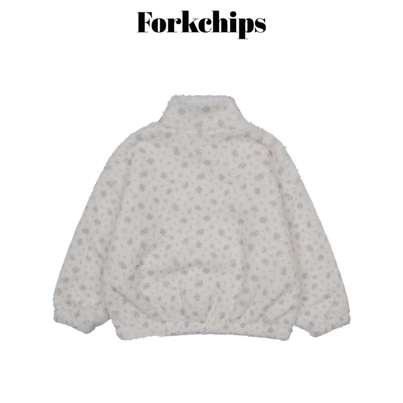 Daisy Fleece Half Zip-up by Fork Chips for Child - view 2