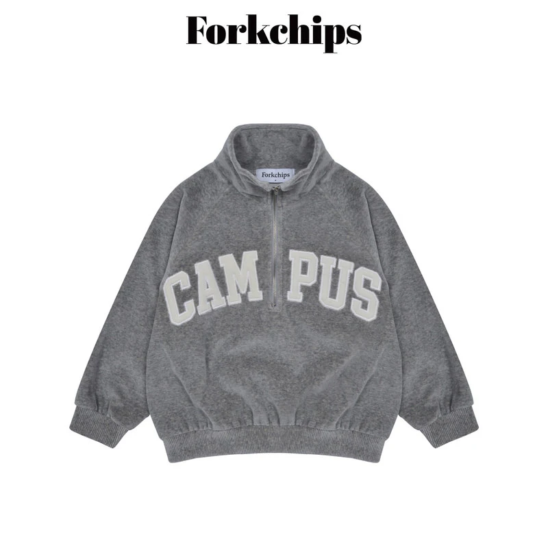 Campers Half Zip-up by Fork Chips for Child - view 2