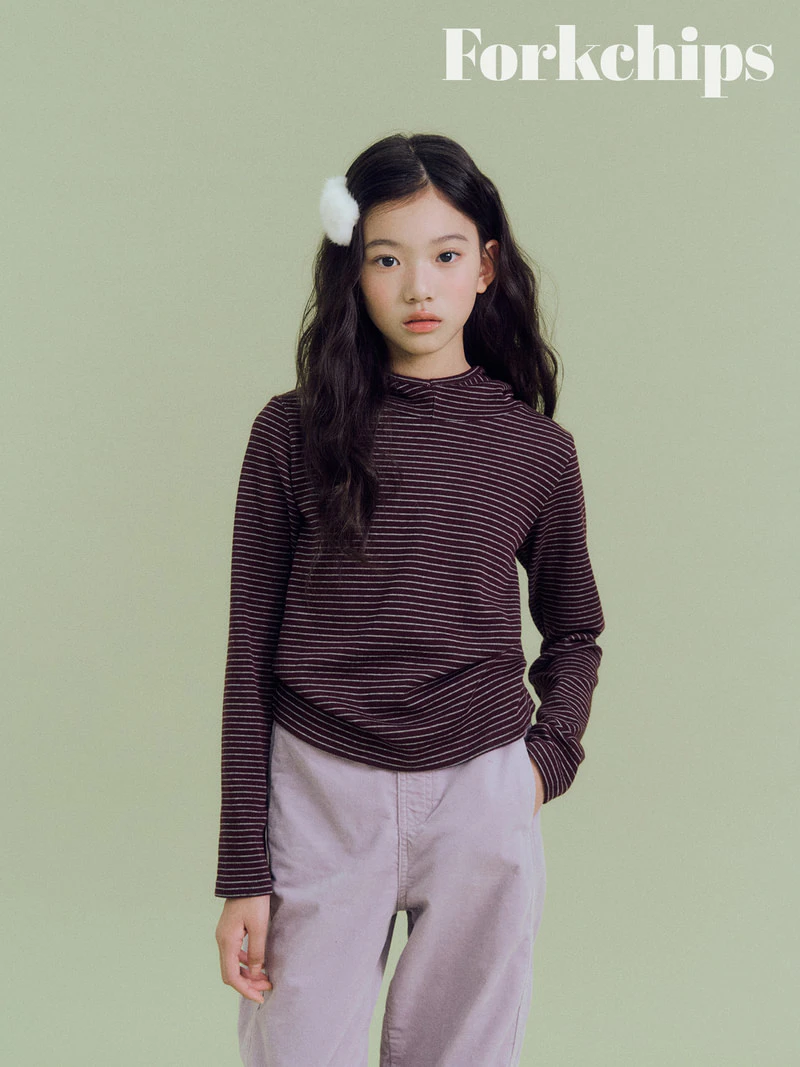Birdie Binding Hooded Tee by Fork Chips for Child - view 9