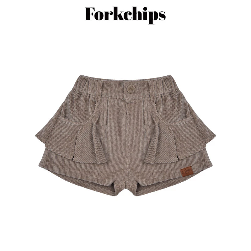 Olive Flare Pants by Fork Chips for Child - view 2