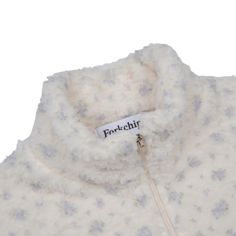 Daisy Fleece Half Zip-up by Fork Chips for Child - view 3