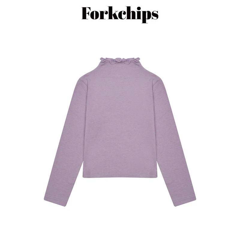 Berry Turtleneck Tee by Fork Chips for Child - view 1