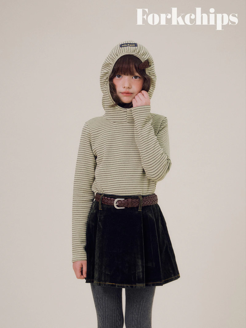 Time Velvet Skirt by Fork Chips for Child - view 12