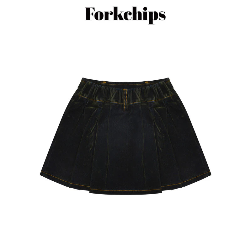 Time Velvet Skirt by Fork Chips for Child - view 3
