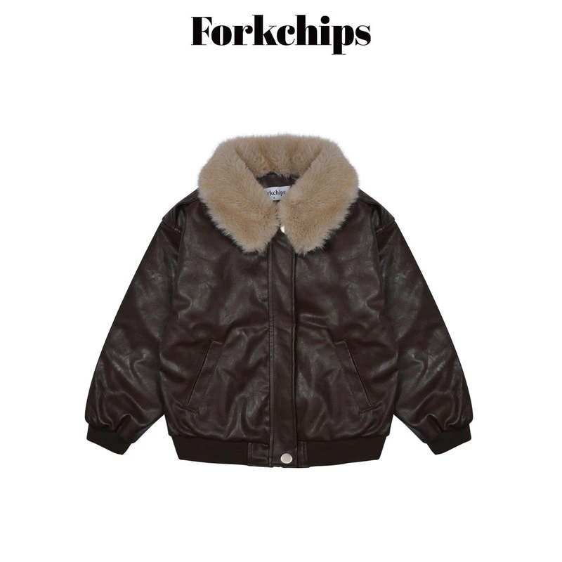 Rover Shearling Jacket by Fork Chips for Child - view 1