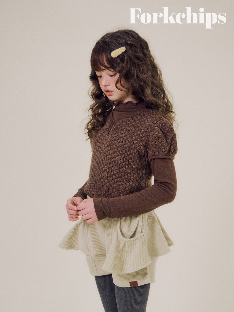 Berry Turtleneck Tee by Fork Chips for Child - view 11