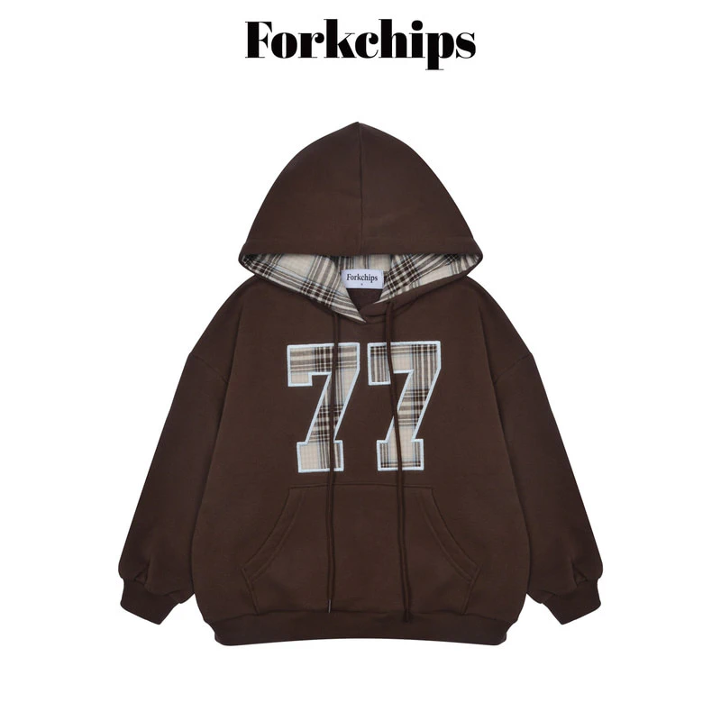 77 Hooded Tee by Fork Chips for Child - view 1