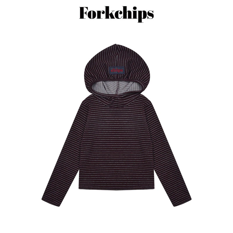Birdie Binding Hooded Tee by Fork Chips for Child - view 2