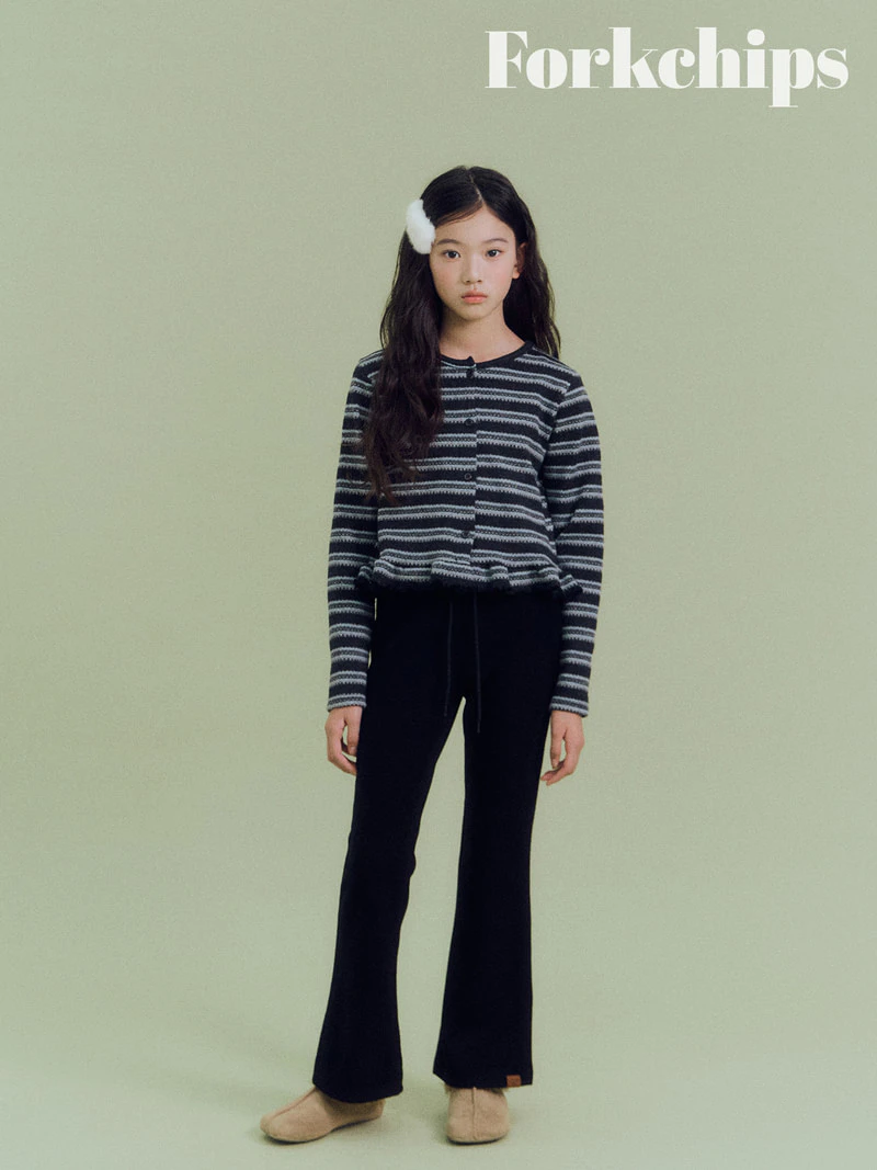 Latte Bootcut Leggings by Fork Chips for Child - view 8