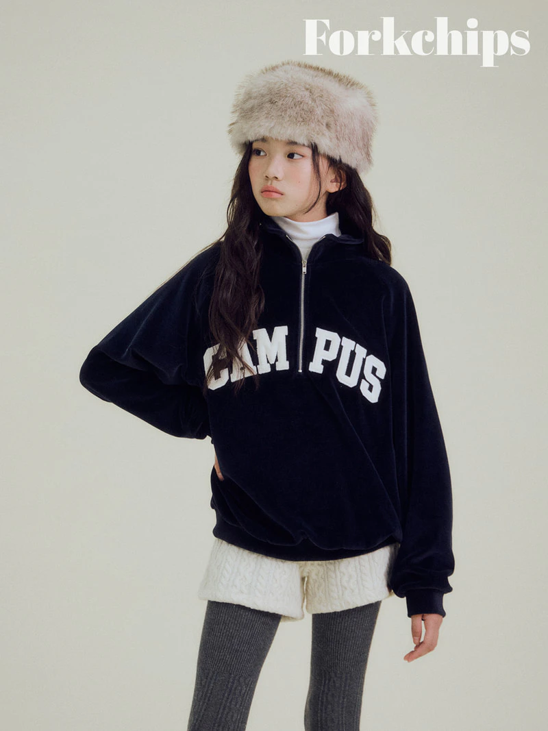 Campers Half Zip-up by Fork Chips for Child - view 12