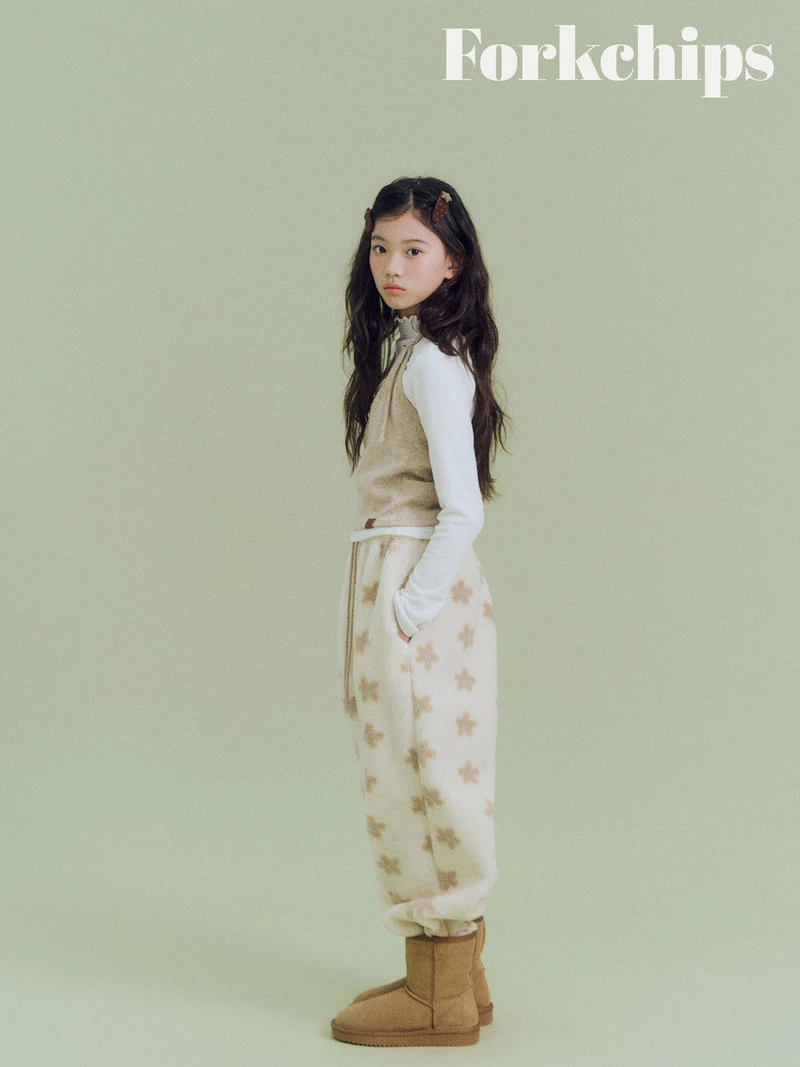Mongsil Wide Pants by Fork Chips for Child - view 12