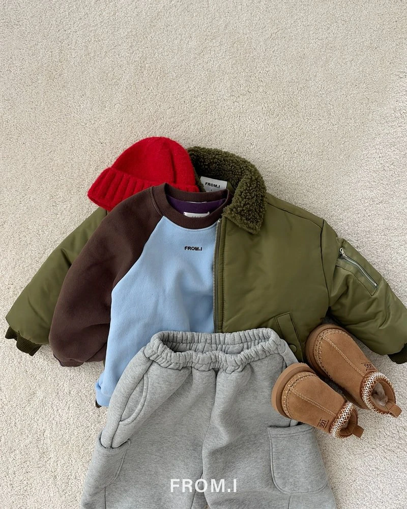 From Raglan Sweatshirt by From I for Child - view 10