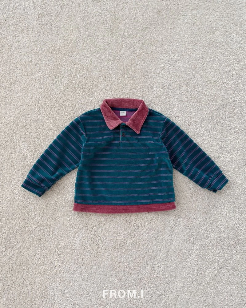Retro Colorblock Tee by From I for Child - view 7
