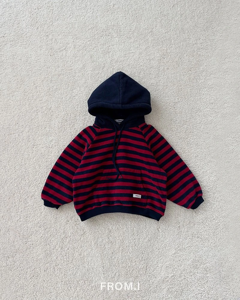 Birdie Striped Hood Tee by From I for Child - view 7