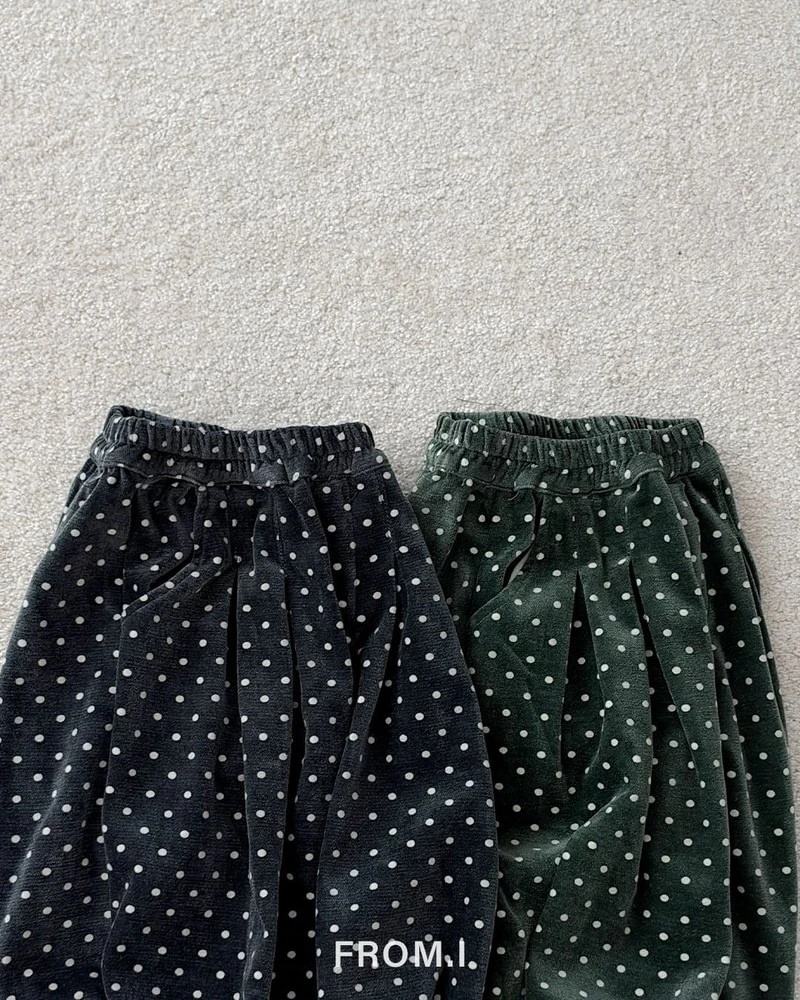 Dot Balloon Pants by From I for Child - view 5
